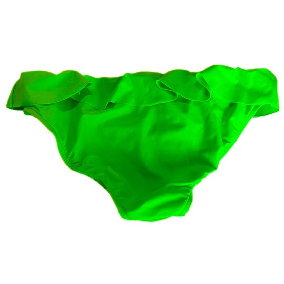 Neon Green Small Ralph Lauren Bikini Bottom - Picture 2 of 3